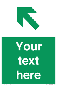 Custom Safe condition: Green Up left arrow